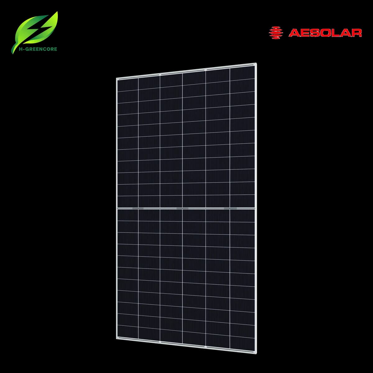 Tấm pin năng lượng mặt trời AE Solar 700W – N-Type HJT 2 mặt kính