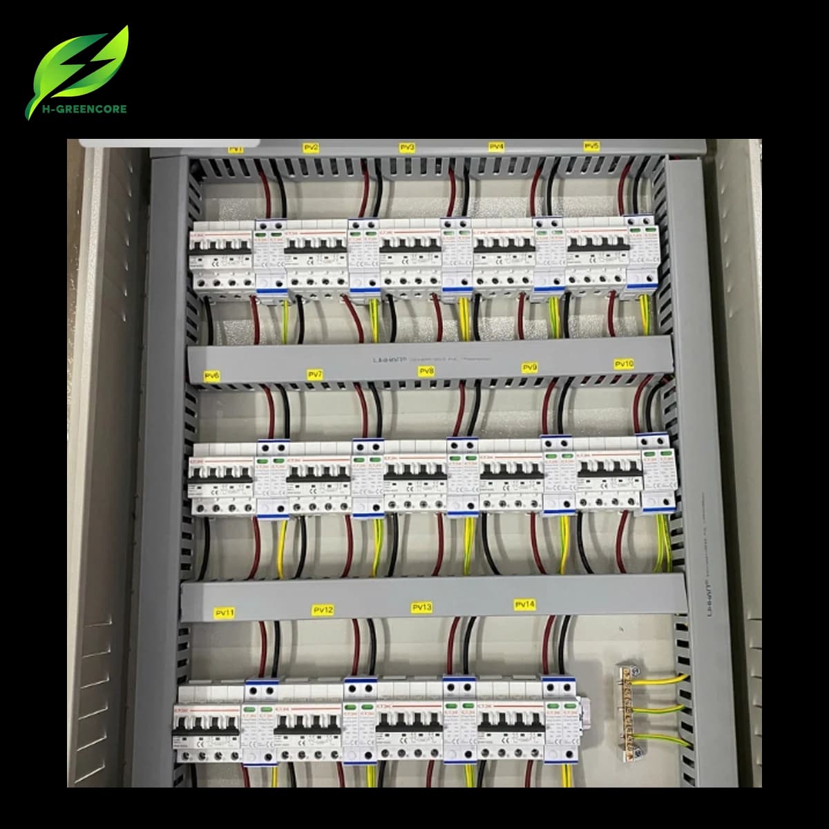 Tủ điện năng lượng mặt trời 100kW hòa lưới 3 pha