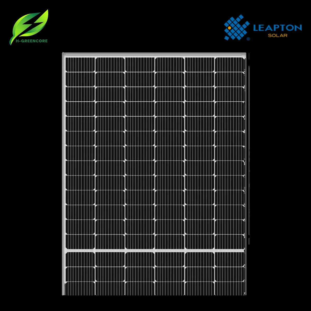 Tấm pin năng lượng mặt trời LEAPTON Solar 625Wp - Công nghệ 2 mặt kính
