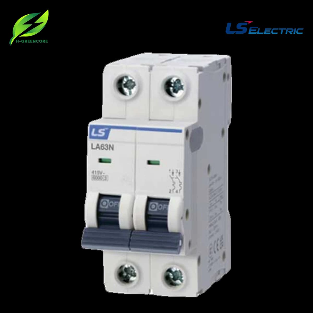 Aptomat LS MCB LA63N 2P 6A 6kA