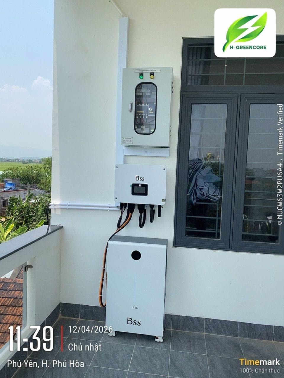 Nhà chú Nồm - Hệ thống hybrid có lưu trữ
