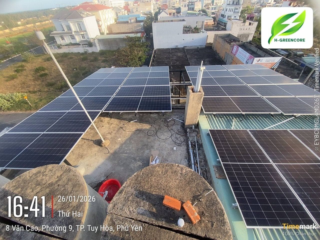 Nhà nghỉ 68 - Hệ thống hòa lưới và hệ thống hybrid