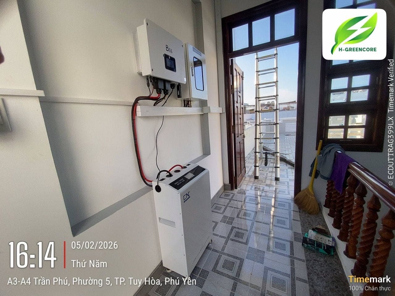 Nhà anh Huy - Hệ thống hybrid có lưu trữ — ảnh 5/7